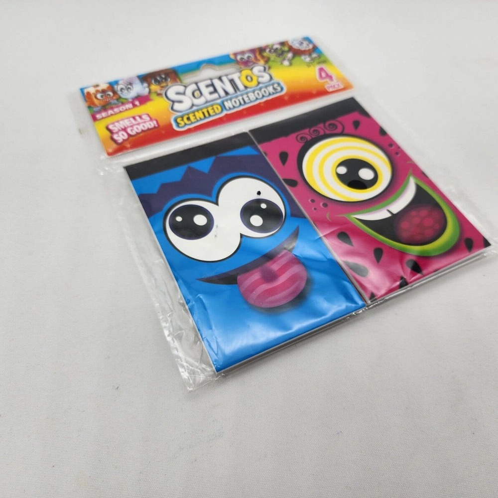 Scentos Scented Notebooks 4 Pack